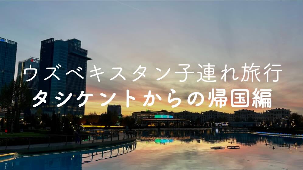 Cover Image for ウズベキスタン子連れ旅行-タシケントからの帰国編